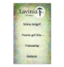 LAVINIA STAMPS LAVINIA STAMPS FRIENDSHIP CLEAR STAMP SET