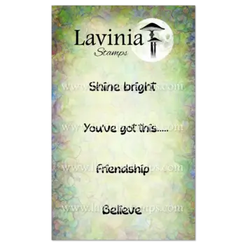 LAVINIA STAMPS LAVINIA STAMPS FRIENDSHIP CLEAR STAMP SET