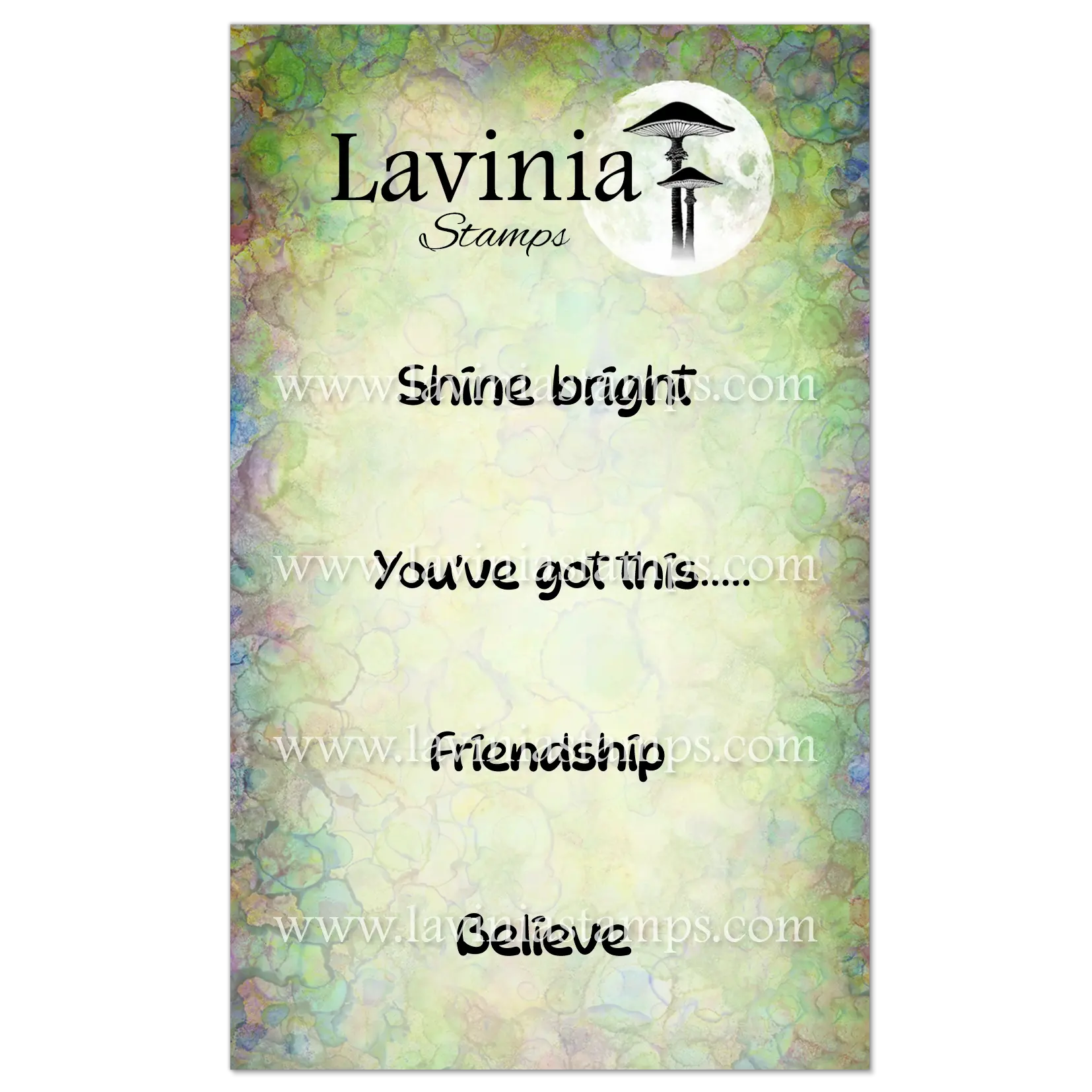 LAVINIA STAMPS LAVINIA STAMPS FRIENDSHIP CLEAR STAMP SET