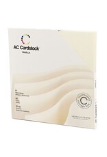 AMERICAN CRAFTS AMERICAN CRAFTS SOLID VANILLA CARDSTOCK 12X12 60/PK