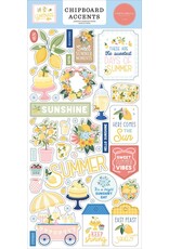 CARTA BELLA CARTA BELLA LEMONADE 6x13 CHIPBOARD ACCENTS