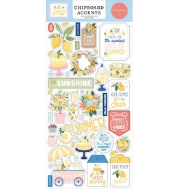 CARTA BELLA CARTA BELLA LEMONADE 6x13 CHIPBOARD ACCENTS