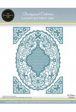 JAMIE RODGERS CRAFTS JAMIE RODGERS CRAFTS ELEGANT BUTTERFLY OVAL DIE SET