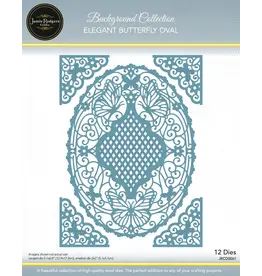 JAMIE RODGERS CRAFTS JAMIE RODGERS CRAFTS ELEGANT BUTTERFLY OVAL DIE SET