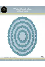 JAMIE RODGERS CRAFTS JAMIE RODGERS CRAFTS POSTAGE OVALS DIE SET