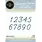 JAMIE RODGERS CRAFTS VELVET SCRIPT - NUMBERS MEDIUM DIE