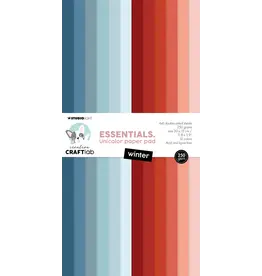 STUDIOLIGHT STUDIOLIGHT WINTER ESSENTIALS UNICOLOR PAPER PAD