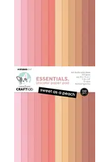 STUDIOLIGHT STUDIOLIGHT SWEET AS A PEACH UNICOLOR PAPER PAD