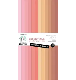 STUDIOLIGHT STUDIOLIGHT SWEET AS A PEACH UNICOLOR PAPER PAD