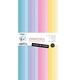 STUDIOLIGHT STUDIOLIGHT SWEET AS CANDY ESSENTIALS UNICOLOR PAPER PAD