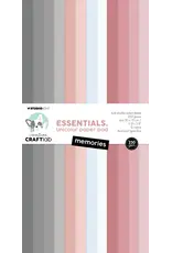 STUDIOLIGHT STUDIOLIGHT MEMORIES ESSENTIALS UNICOLOR PAPER PAD