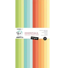 STUDIOLIGHT STUDIOLIGHT BRIGHTS ESSENTIALS UNICOLOR PAPER PAD