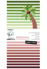 STUDIOLIGHT STUDIOLIGHT PALM TREES ESSENTIALS UNICOLOR PAPER PAD