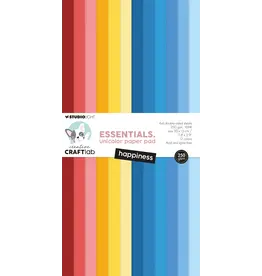 STUDIOLIGHT STUDIOLIGHT HAPPINESS ESSENTIALS UNICOLOR PAPER PAD
