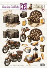 LEANE CREATIF LEANE CREATIEF VINTAGE GENTLEMEN 02 3D CUT OUTS