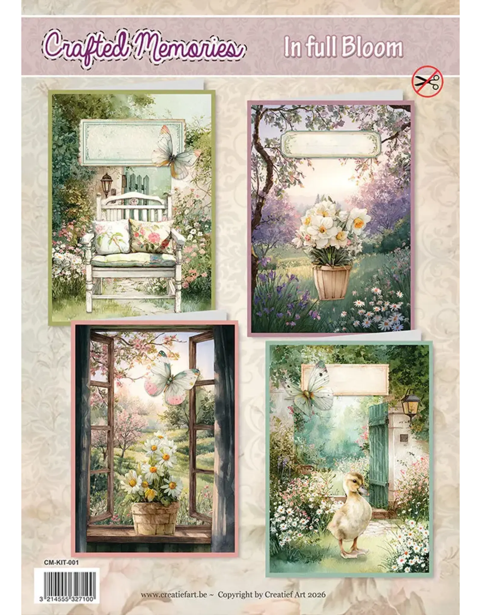 LEANE CREATIF LEANE CREATIEF IN FULL BLOOM CARD KIT