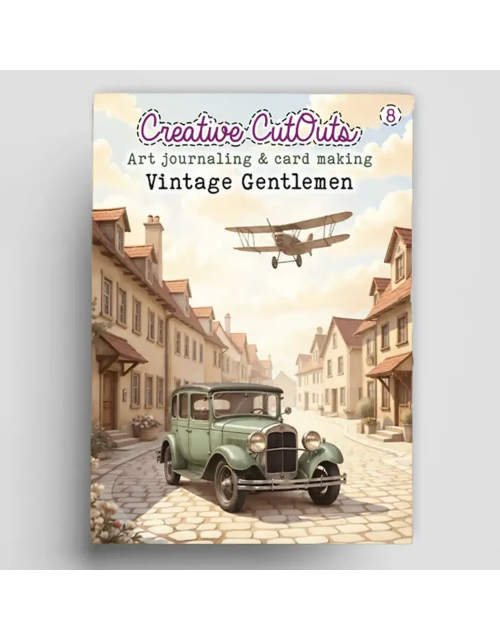 LEANE CREATIF LEANE CREATIEF VINTAGE GENTLEMAN BOOK CREATIVE CUTOUTS