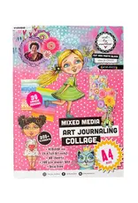 STUDIOLIGHT STUDIOLIGHT ART BY MARLENE CUT AND PASTE BOOK COLOR-HAPPY COLLAGE PAPER PAD