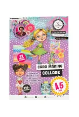 STUDIOLIGHT STUDIOLIGHT ART BY MARLENE CUT AND PASTE BOOK COLOR-HAPPY CARD MAKING COLLAGE PAPER PAD