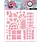 STUDIOLIGHT STUDIOLIGHT ART BY MARLENE WINDOW MIX 8x8 MASKS STENCIL