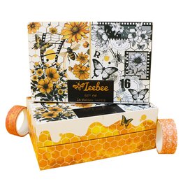 IEEBEE IEEBEE BEE GARDEN WASHI TAPE SET 14/PK