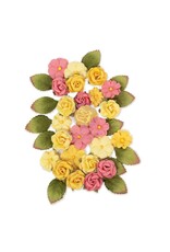 PRIMA PRIMA AMONG THE WILDFLOWERS GARDEN NOTES PAPER FLOWERS 36/PK