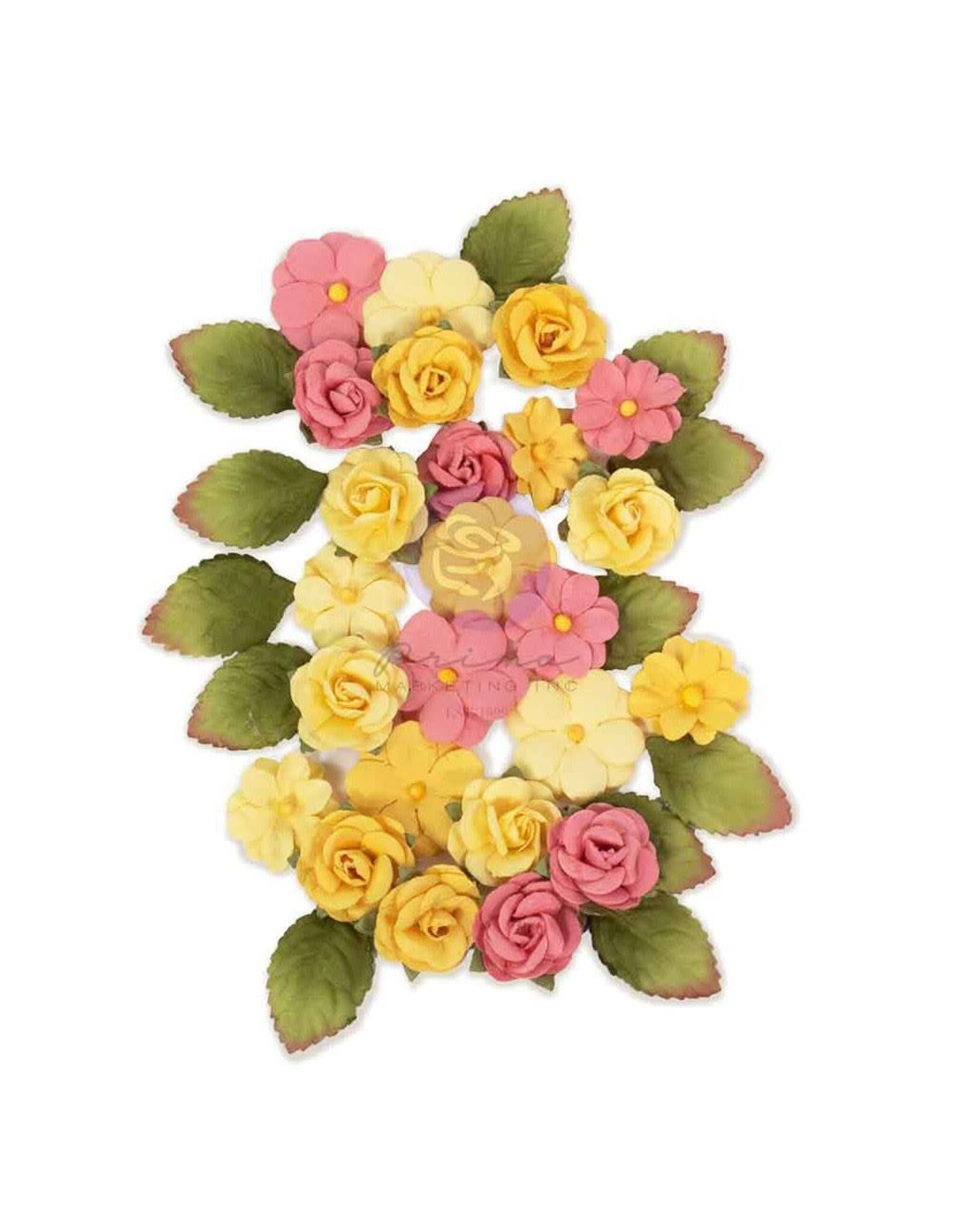 PRIMA PRIMA AMONG THE WILDFLOWERS GARDEN NOTES PAPER FLOWERS 36/PK