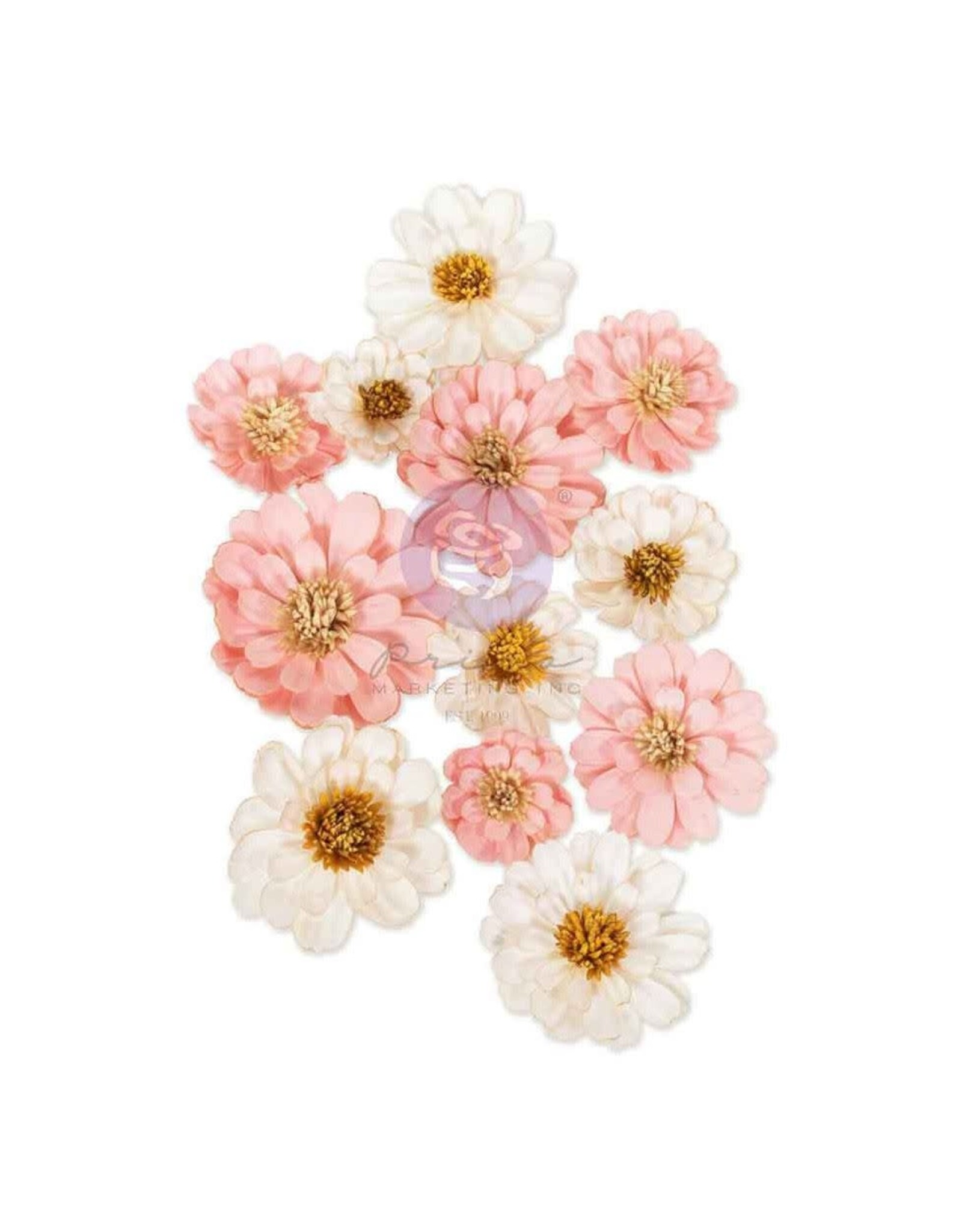 PRIMA PRIMA AMONG THE WILDFLOWERS BLOOM MARKET PAPER FLOWERS 12/PK