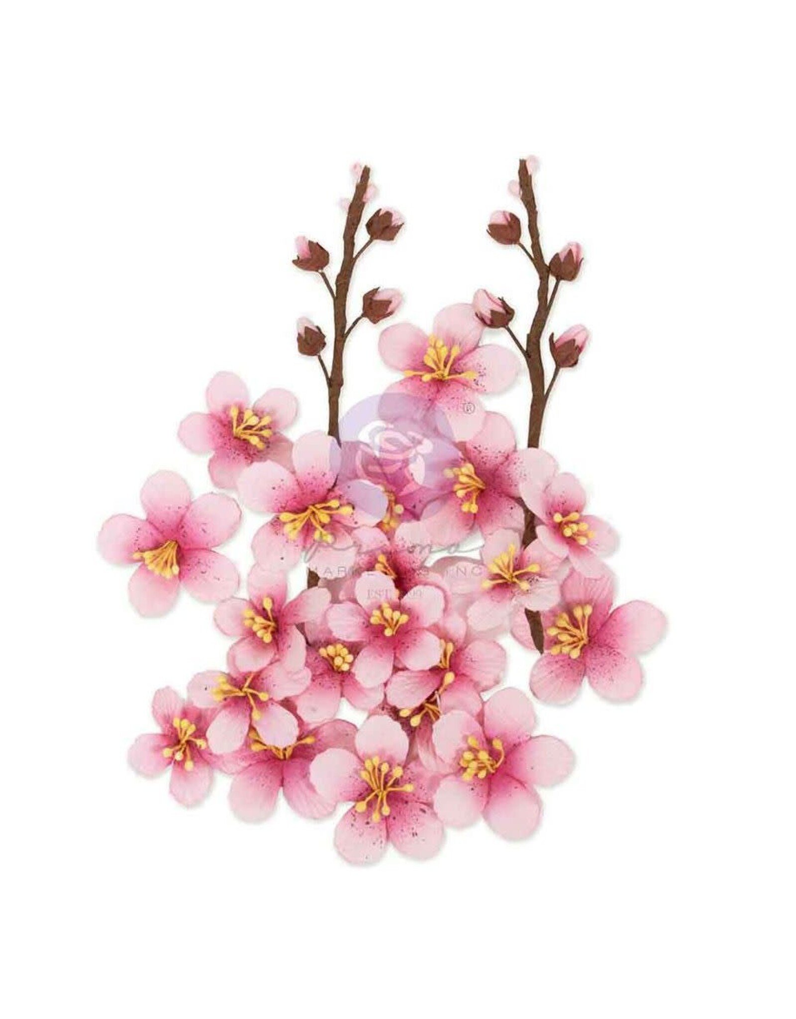 PRIMA PRIMA AMONG THE WILDFLOWERS SPRING TWIG PAPER FLOWERS 22/PK
