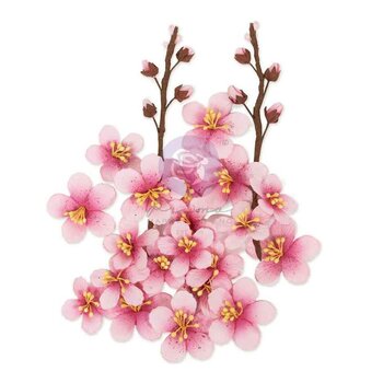 PRIMA PRIMA AMONG THE WILDFLOWERS SPRING TWIG PAPER FLOWERS 22/PK