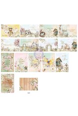 PRIMA PRIMA AMONG THE WILDFLOWERS 4x6 JOURNALING NOTECARDS 45 SHEETS