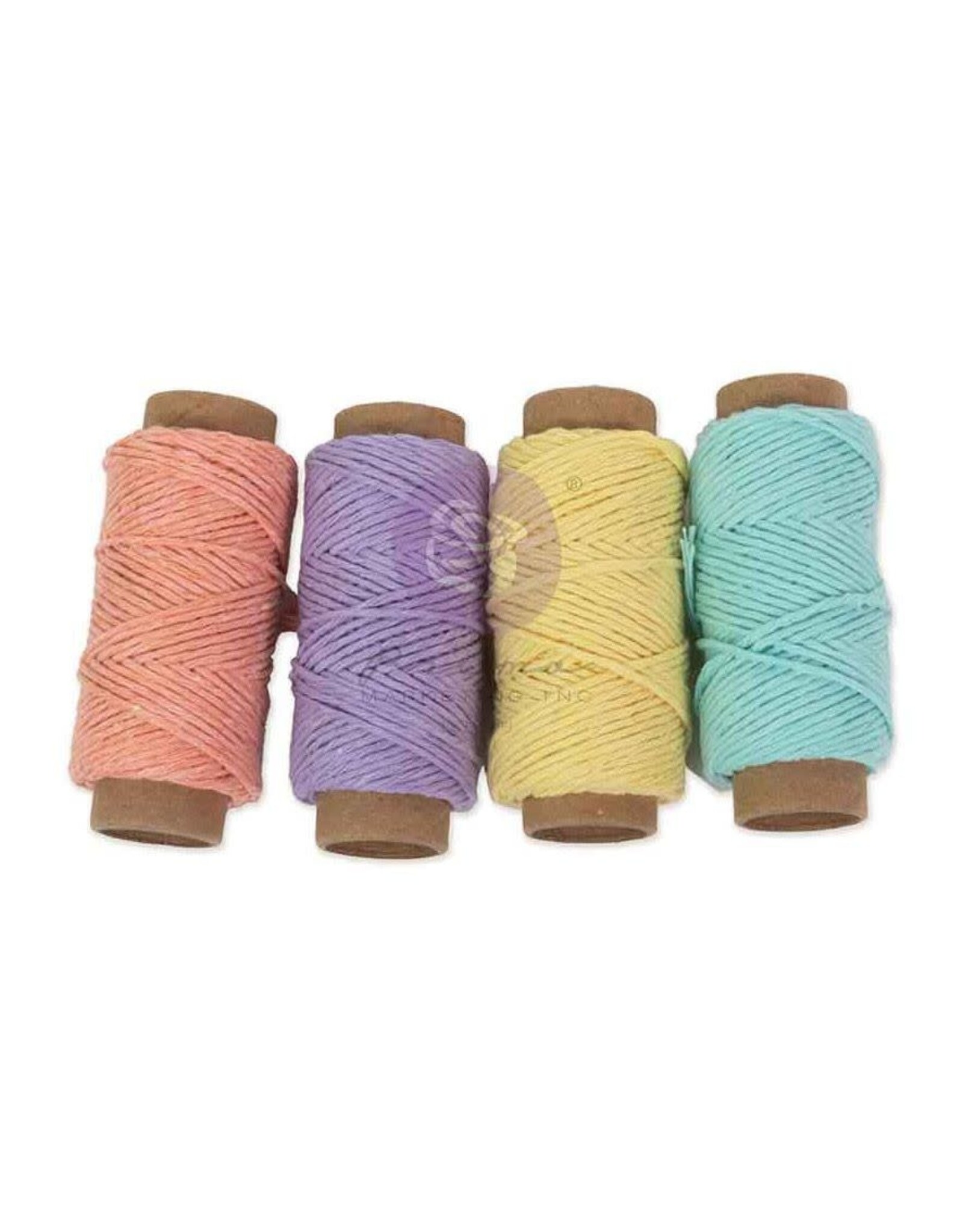 VIVANT PRIMA AMONG THE WILDFLOWERS YARN SPOOLS 4/PK