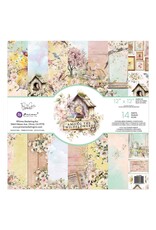 PRIMA PRIMA AMONG THE WILDFLOWERS 12x12 PAPER PAD 14 SHEETS