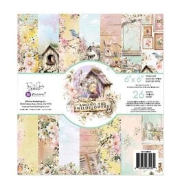 PRIMA PRIMA AMONG THE WILDFLOWERS 6X6 PAPER PAD 26 SHEETS