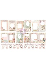 PRIMA PRIMA FRANK GARCIA SWEET SPRING BUTTERFLIES & FRAMES DIE CUTS EPHEMERA 88 PIECES