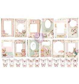 PRIMA PRIMA FRANK GARCIA SWEET SPRING BUTTERFLIES & FRAMES DIE CUTS EPHEMERA 88 PIECES