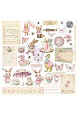 PRIMA PRIMA FRANK GARCIA SWEET SPRING DIE CUTS EPHEMERA 72 PIECES