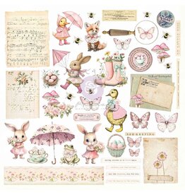 PRIMA PRIMA FRANK GARCIA SWEET SPRING DIE CUTS EPHEMERA 72 PIECES
