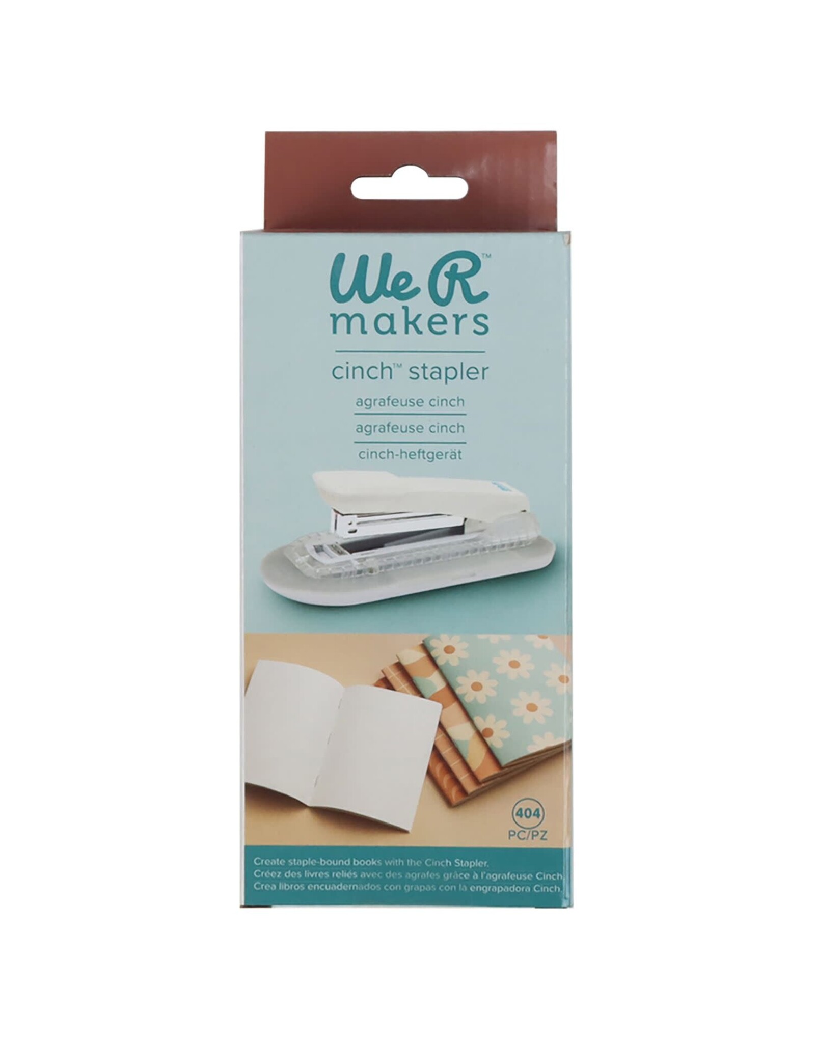 WE R MEMORY KEEPERS WE R MEMORY KEEPERS CINCH WHITE/BLUE STAPLER