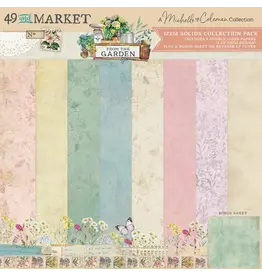 49 AND MARKET 49 AND MARKET FROM THE GARDEN SOLIDS 12x12 COLLECTION PACK