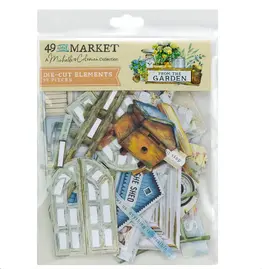 49 AND MARKET 49 AND MARKET FROM THE GARDEN EPHEMERA BITS 99 PIECES