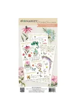 49 AND MARKET 49 AND MARKET FROM THE GARDEN 6x12 RUB-ON TRANSFER SET 3/PK