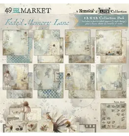 49 AND MARKET 49 AND MARKET FADED MEMORY LANE 12x12 COLLECTION PACK