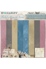49 AND MARKET 49 AND MARKET FADED MEMORY LANE SOLIDS 12x12 COLLECTION PACK