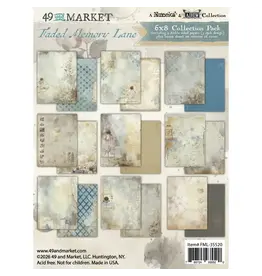 49 AND MARKET 49 AND MARKET FADED MEMORY LANE 6x8 COLLECTION PACK