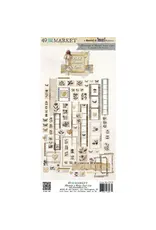 49 AND MARKET 49 AND MARKET FADED MEMORY LANE 6x12 LASER CUT FILMSTRIPS AND FRAMES