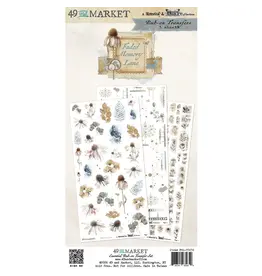 49 AND MARKET 49 AND MARKET FADED MEMORY LANE ESSENTIAL 6x12 RUB-ON TRANSFER SET 3/PK