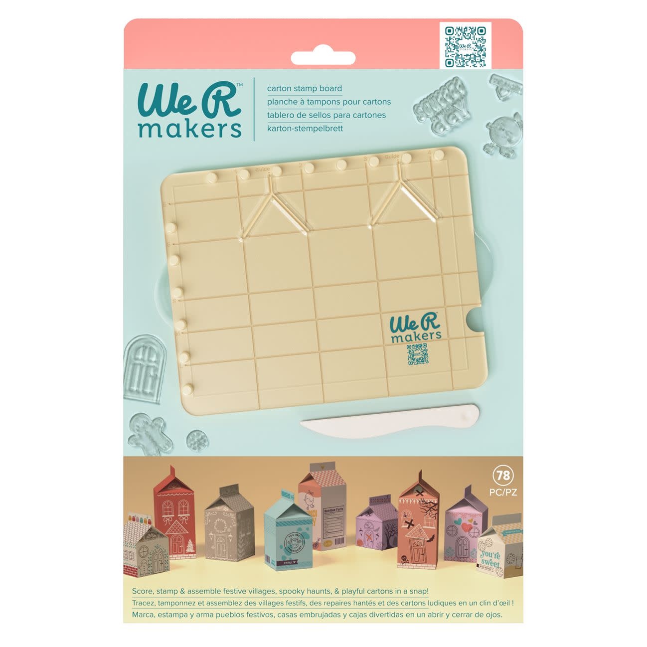 WE R MEMORY KEEPERS CARTON STAMP BOARD - Scrapbook Centrale