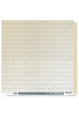 LES ATELIERS DE KARINE LES ATELIERS DE KARINE URBAN STORIES BACK TO BASICS BEIGE 12x12 CARDSTOCK