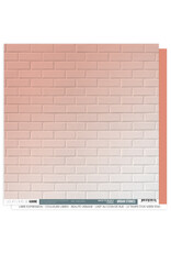 LES ATELIERS DE KARINE LES ATELIERS DE KARINE URBAN STORIES BACK TO BASICS CORAIL 12x12 CARDSTOCK